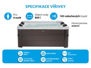 Obrázek 11 produktu Bazén vířivý MSPA Tribeca