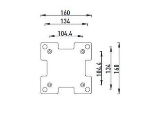 Obrázek 4 produktu Pergola bioklimatická INTRO PLUS 6 x 3 m, hliník - do stěny