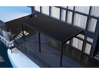 Obrázek 6 produktu Pergola bioklimatická INTRO PLUS 6 x 3 m, hliník - do stěny