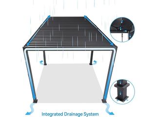 Obrázek 4 produktu Pergola bioklimatická INTRO NEO 4 x 3 m, hliník - volně stojící