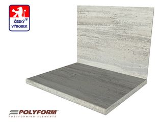 Obrázek 1 produktu Deska pracovní kuchyňská POLYFORM travertin světlý, 28x600x4100mm