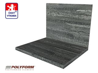 Obrázek 1 produktu Deska pracovní kuchyňská POLYFORM travertin tmavý, 28x600x4100mm