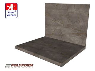 Obrázek 1 produktu Deska pracovní kuchyňská POLYFORM mramor exclusive, 28x600x4100mm