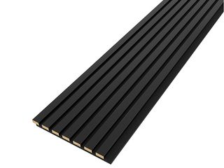 Obrázek 1 produktu Panel obkladový akustický černý, 21x285x2750mm, bal.0,78m2