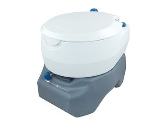 Obrázek 1 produktu Toaleta chemická CAMPINGAZ 20L PORTABLE TOILET, barva bílá/šedá + Prostředek desinfekční INSTAECO™ 1L ZDARMA