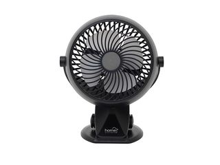 Obrázek 1 produktu Ventilátor stolní aku s klipem CLF 10/BK černý