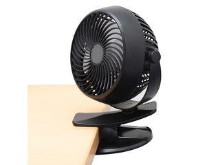 Obrázek 2 produktu Ventilátor stolní aku s klipem CLF 10/BK černý