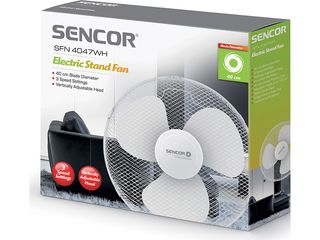 Obrázek 6 produktu Ventilátor stojanový SFN 4047WH-EUE3 bílý SENCOR