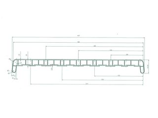 Obrázek 2 produktu Krytka boční k vnitřním plastovým parapetům GREENLINE - antracit, 400mm