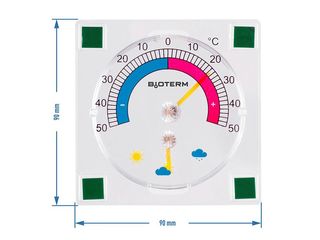 Obrázek 1 produktu Teploměr venkovní samolepící (-50°C až +50°C)