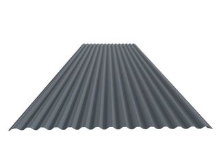 Obrázek 1 produktu Deska plastová trapézová 70/18 šedá 1,2x900x2000mm