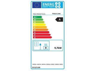 Obrázek 1 produktu Kamna krbová Luna ECO, černá, 9,7kW