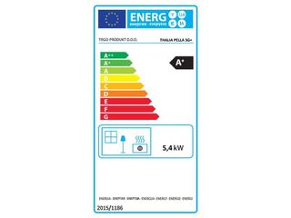 Obrázek 1 produktu Kamna Krbová Pella SG+ ECO, s troubou, černá, 5,4kW