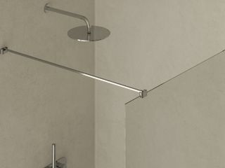 Obrázek 1 produktu Stěna sprchová Walk In Wall Air-120 bright alu+Transparent