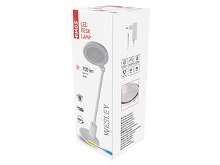 Obrázek 7 produktu Stolní LED lampa WESLEY, bílá