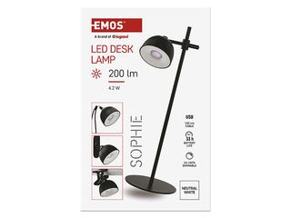 Obrázek 6 produktu Lampička LED 4v1 Sophie nabíjecí, 200lm, 4000K, IP20, černá