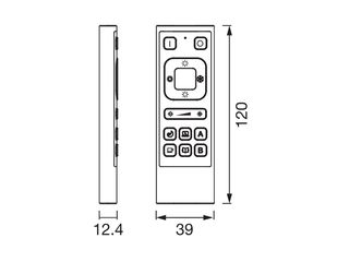 Obrázek 3 produktu Ovladač smart+ wifi Remote Controller USB nabíjení