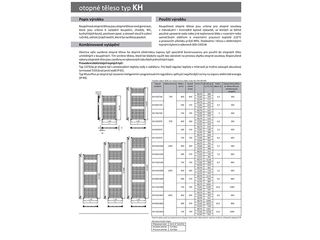 Obrázek 2 produktu Těleso koupelnové 600/1690 typ KH TT, středové připojení, černé