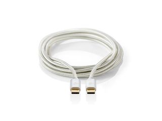 Obrázek 1 produktu Kabel USB 2.0, 100W, USB-C / USB-C, 480 Mbps, nylon/opletený, 2 m