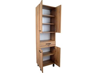 Obrázek 2 produktu Skříňka vysoká Laka V 50 dub Wotan, nožky, 49,7x180x35,2