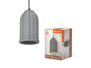 Obrázek 3 produktu Svítidlo závěsné Concrete Sim Pendant 1xE27 šedé kov beton textilní kabel