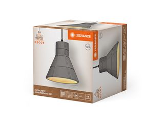 Obrázek 1 produktu Svítidlo závěsné Concrete Bim Pendant 1xE27 šedé kov beton textilní kabel