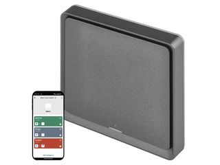 Obrázek 2 produktu Vypínač nástěnný 1x tlačítko, GoSmart IP-2001ZB stříbrný Zigbee/Android™/IOS