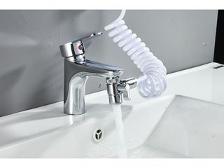 Obrázek 6 produktu Sprcha ruční pro mytí psů, univ. připojení, hadice 2m, držák, modrá/bílá