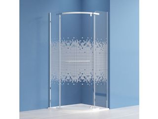 Obrázek 1 produktu Kout sprchový Silvela 90 LH/sklo patter, R550, 90x90x195