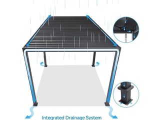 Obrázek 6 produktu Pergola bioklimatická INTRO DUO 6 x 4 m, hliník- volně stojící