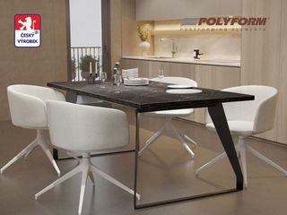 Obrázek 1 produktu Stůl City 150 – cement, 50 x 800 x 1500 mm, včetně podnože