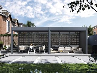 Obrázek 7 produktu Pergola bioklimatická INTRO DUO 7,2 x 3,6 m, hliník- volně stojící