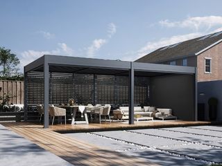 Obrázek 8 produktu Pergola bioklimatická INTRO DUO 7,2 x 3,6 m, hliník- volně stojící