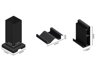 Obrázek 12 produktu Pergola bioklimatická INTRO DUO 7,2 x 3,6 m, hliník- volně stojící