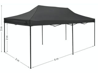 Obrázek 5 produktu Párty stan nůžkový WATERPROOF 3 x 6 m, šedý