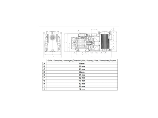 Obrázek 7 produktu Čerpadlo pískové filtrace CF SFA 6 - 400W