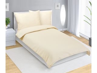Obrázek 3 produktu Povlečení krep 80/300, 140x200, 70x90 cm, uni béžová