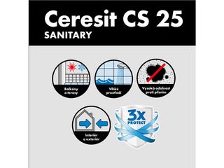 Obrázek 1 produktu Silikon sanitární CS 25 Siena 280ml