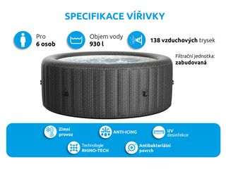 Obrázek 10 produktu Bazén vířivý MSPA Ottoman C-OM062