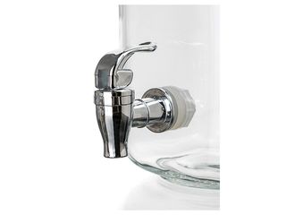 Obrázek 2 produktu Láhev skleněná s kohoutkem 2200 ml, kovové víčko