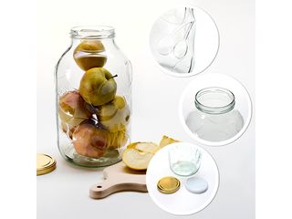 Obrázek 4 produktu Sklenice s víčkem OVOCE + kleště 5 l, pr. 100