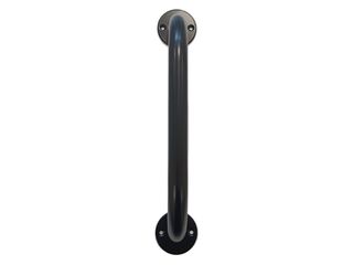 Obrázek 1 produktu Madlo koupelnové 38 cm, Ø 22 mm, kovové/komaxit černé