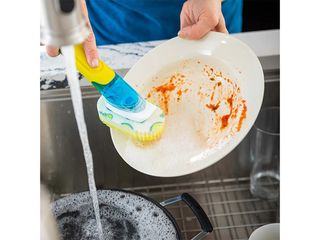 Obrázek 5 produktu Náhrada k rukojeti s dávkovačem saponátu Dish Daddy , 2 ks, žlutá