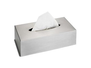 Obrázek 1 produktu Zásobník na papírové ubrousky, 25x12x8 cm, nerez