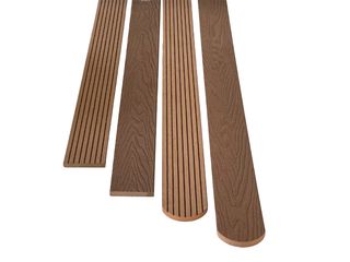 Obrázek 1 produktu Plotovka WPC GUTTAFENCE 3D original wood, oblý konec (dekor/drážky) 12x80x1000mm