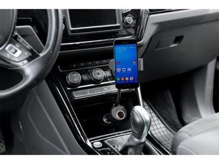 Obrázek 4 produktu Držák telefonu do autozásuvky SPRING 20cm 2xUSB