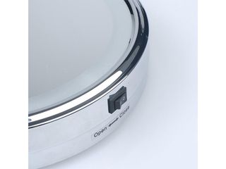 Obrázek 4 produktu Zrcátko kosmetické Celaque s osvětlením, Ø 20 cm, teleskopické, nerez