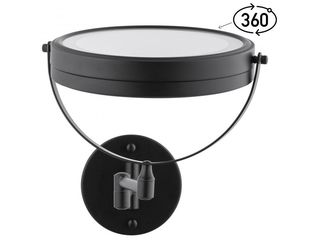 Obrázek 2 produktu Zrcátko kosmetické Bocawina s osvětlením, Ø 20 cm, teleskopické, černé
