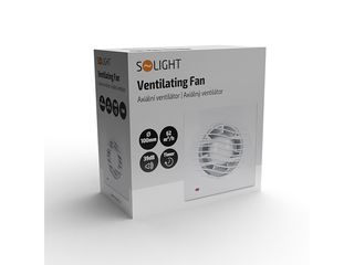 Obrázek 5 produktu Ventilátor s mřížkou AV05, Ø 100, 62m3/h, 13W