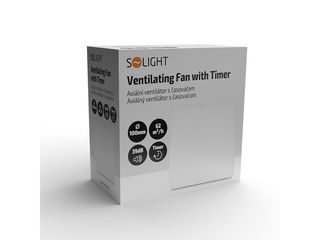 Obrázek 5 produktu Ventilátor s krytem AV06T, Ø 100, 62m3/h, 13W časovačem